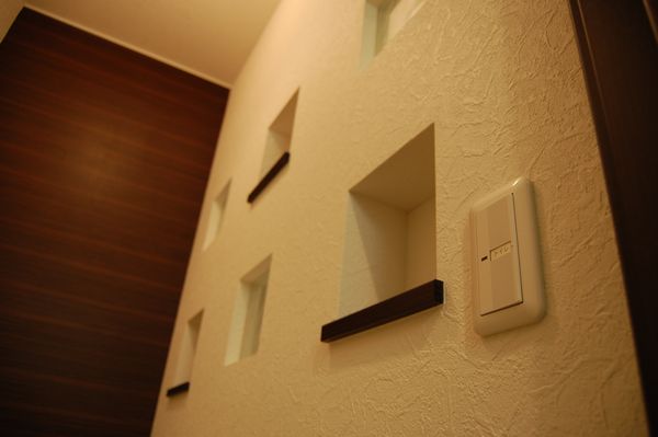 ガラスブロック&ニッチ