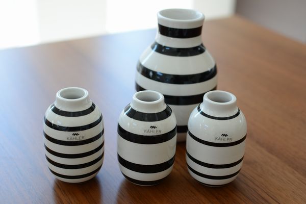 Kahler ケーラー オマジオ フラワーベース ミニとスモール Kahler ケーラー オマジオ フラワーベース ミニとスモール