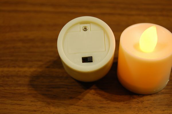 セリア LEDキャンドルライト スイッチ