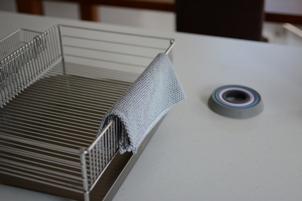 Georg Jensen Damaskと食器かご