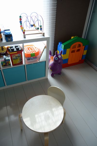 ikeaの収納家具を子供部屋に6