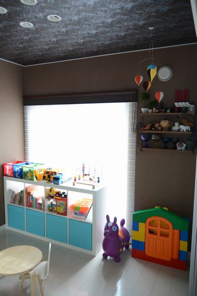 ikeaの収納家具を子供部屋に7