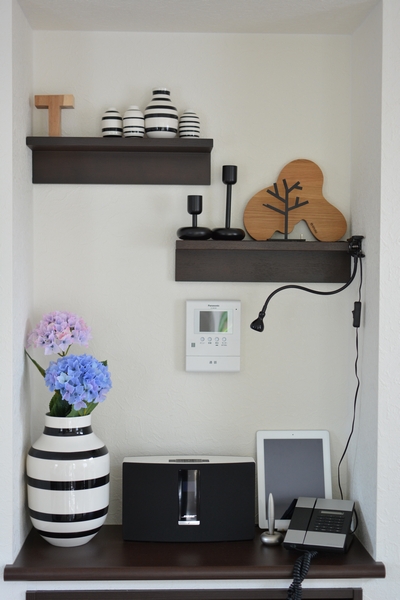 オマジオとディスプレイコーナー