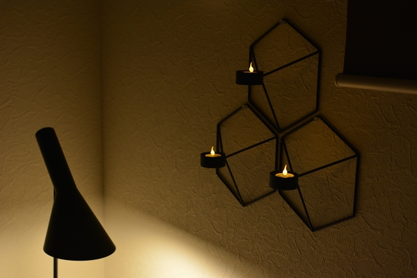 menu POVキャンドルホルダー 夜