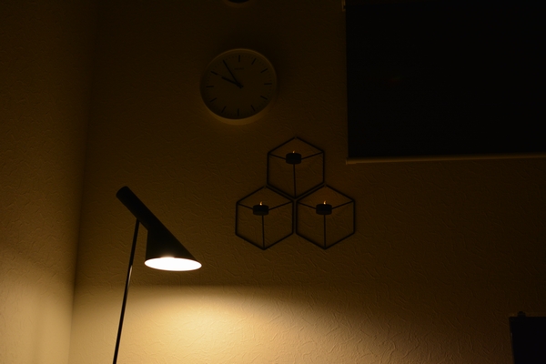 menu POVキャンドルホルダー 夜