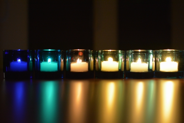 レインにキャンドルを灯す　夜