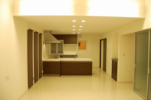 リビングダイニング　照明