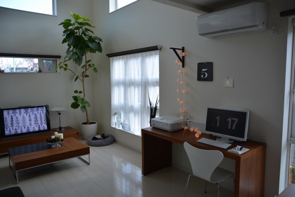 クリスマスのリビングインテリア クリスマスのリビングインテリア