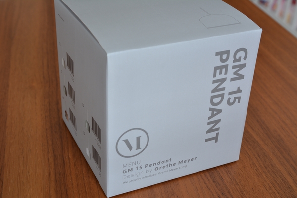 menu GM 15 ペンダント　箱