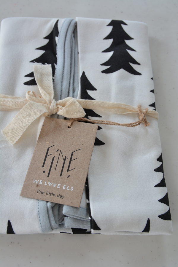 Fine Little Day モミの木　コットンブランケット