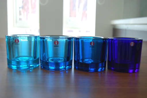 イッタラ kivi ターコイズと青系比較