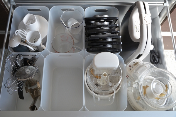 キッチン収納　さらに見直し