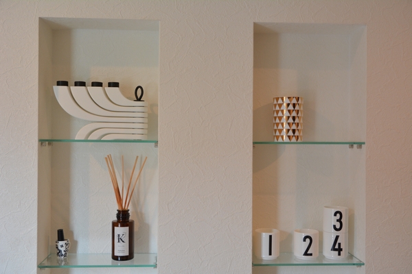 玄関ニッチインテリア実例