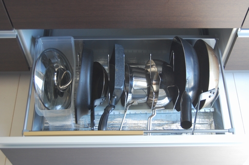 シンク下収納見直し後 シンク下収納見直し後