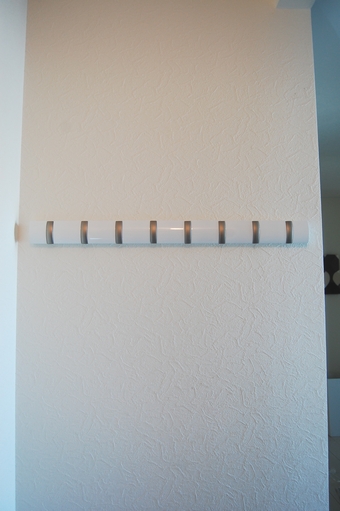 コートハンガー 取り付け 完了