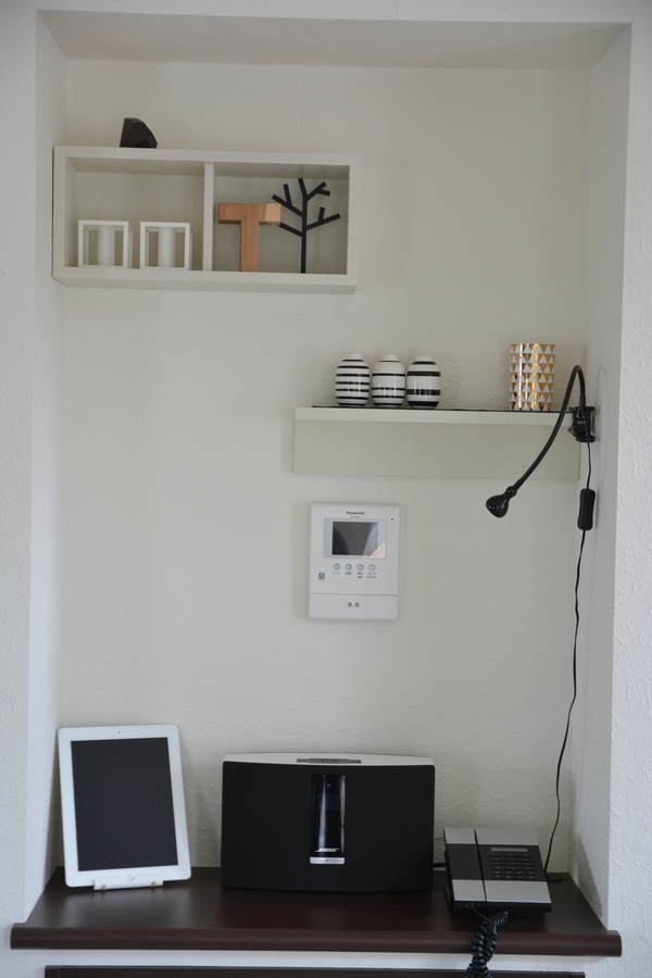 無印良品 壁に付けられる家具 ディスプレイ