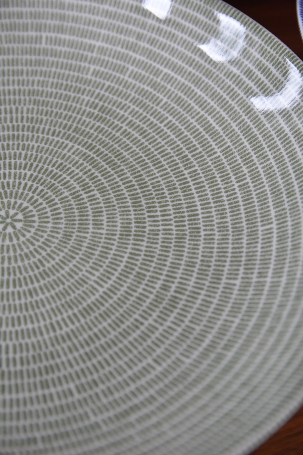 アラビア　アベック　グリーン　模様