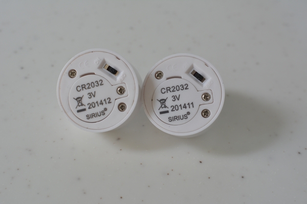 新　シリウス　ティーライトキャンドル裏