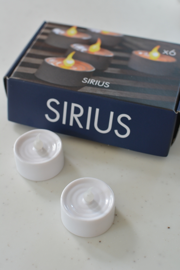 新　シリウス　ティーライトキャンドル　化粧箱　