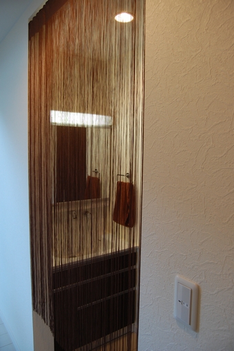 洗面所 ひものれん