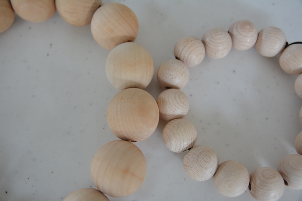 Homelovv　ウッドビーズコースター