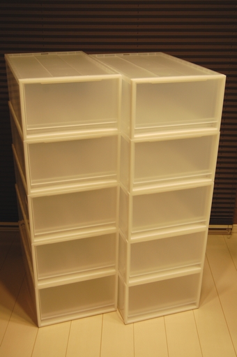 無印良品 ポリプロピレン収納ケース 2便