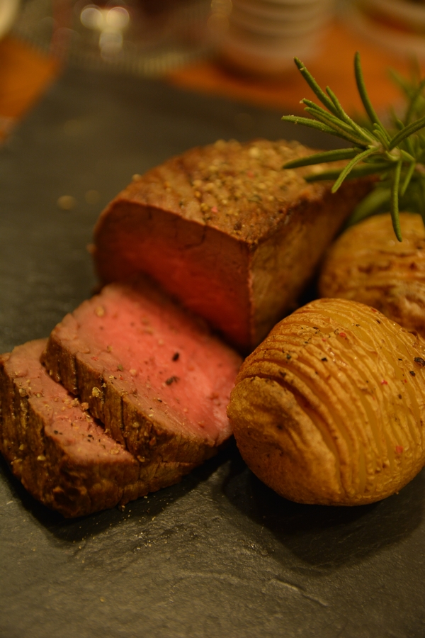 ローストビーフ 断面