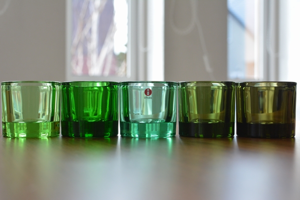 イッタラ　kivi　ライトグリーンとグリーン系