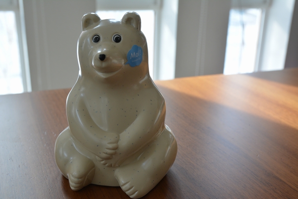 エムケー トレスマーのシロクマ マフラーなし