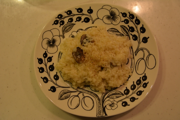 ブラパラとトリュフリゾット