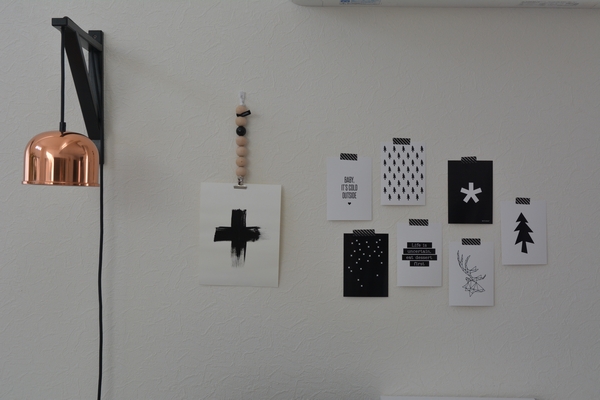 ポストカードも入れ替え