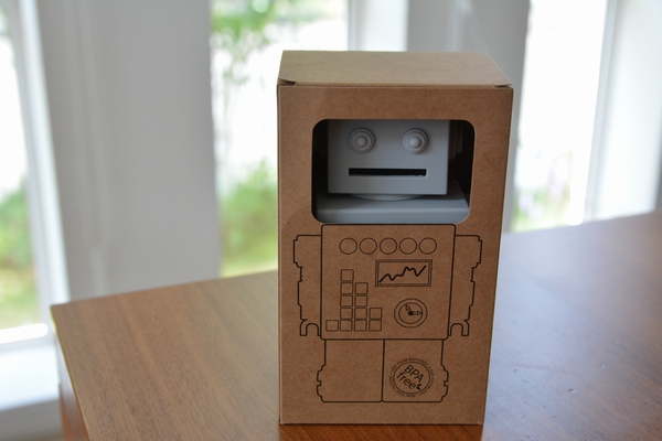 KG Design ロボット貯金箱 モダンでかわいい子供用北欧雑貨